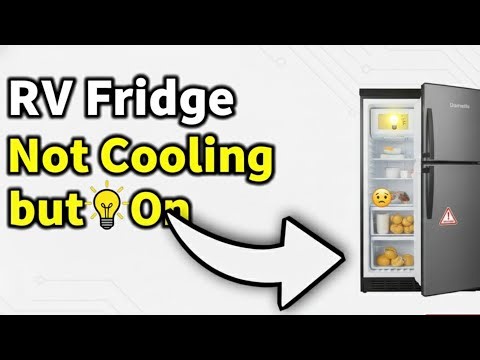 RV Fridge Not Cooling But Light Is On | Easy Fix Guide for Dometic & Norcold Refrigerators