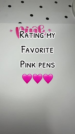 Best Pink Pens Comparison: Pilot vs Pentel vs BIC vs Zebra vs Ohuhu