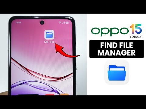 [ColorOS 15] How to Find File Manager in Oppo Phone - Access File Manager