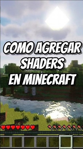 CÓMO agregar SHADERS en MINECRAFT