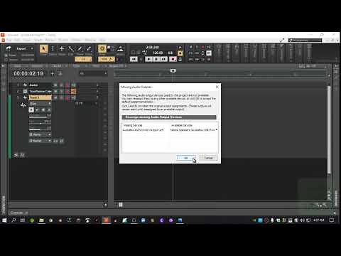 Cakewalk - Setting Up Audio Interface