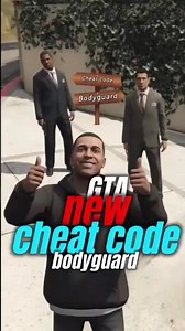 GTA:5 #cheat code number bodyguard #gaming #shortvideo