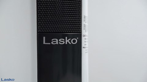 Lasko 42" 1500W All Season Tower Fan & Space Heater with Timer and Remote, White, FH500