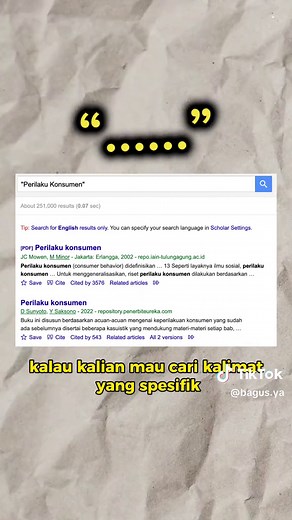 Tips Mudah Mencari Jurnal di Google Scholar