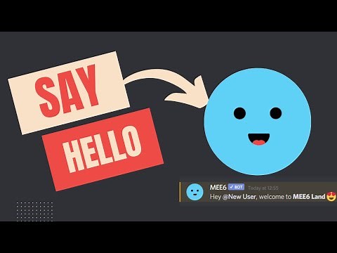 【Discord Bot系列】之Mee6：欢迎设置教学！用户加入之时，服务器自动发送欢迎信息！