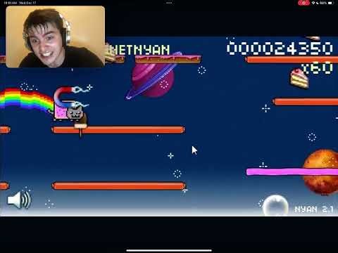 Nyan cat lost in space speedrun