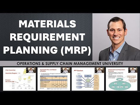 Dependent Demand and Materials Requirement Planning (MRP) Overview