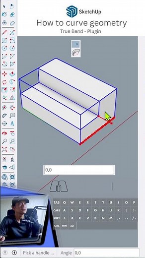 How to curve geometry in SketchUp | Tutorial