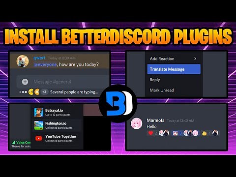 How to Install BetterDiscord Plugins on Discord