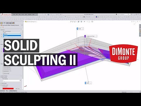 Solid Sculpting II - SOLIDWORKS Tutorial - Zen & The Art Of SOLIDWORKS Surfacing - 09