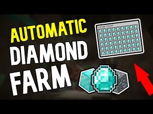 Minecraft 1.16.5 Automatic Diamond Farm Tutorial (Java / Bedrock)