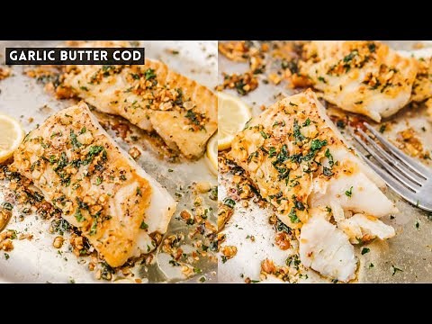 Garlic Butter Cod - PAN FRIED COD