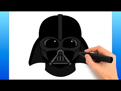 How To Draw Darth Vader (Easy Drawing Tutorial)