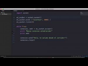 Crear servidor sockets con Python - Bytes