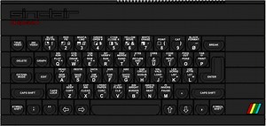 Sinclair ZX Spectrum Plus Keyboard Layout | retrotechlab.com