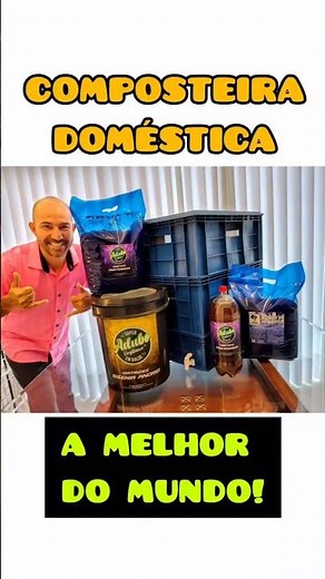 A Melhor Composteira Doméstica do Brasil Está Aqui!