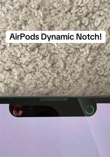 AirPods Dynamic Notch! #fyp #concept #ios #dynamicisland #dynamicnotch | dynamic island