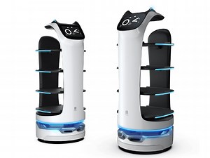 猫がテーブルまでお料理を運んでくれる！ネコ型の自動デリバリーロボット「BellaBot（ベラボット）」