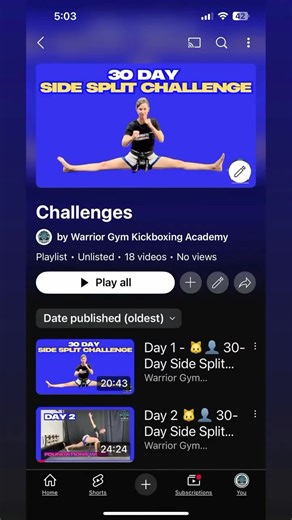 We go LIVE on Monday! Be sure to Subscribe to join our Challenge.