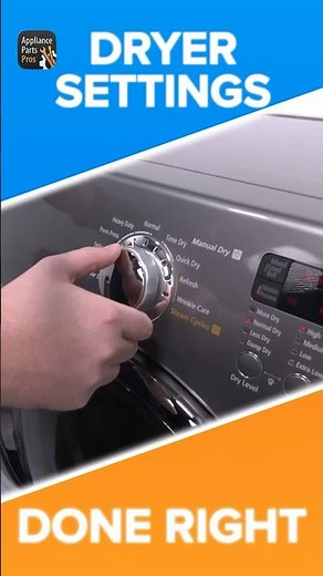 Dryer Settings Explained: Choose the Perfect One for Your Clothes