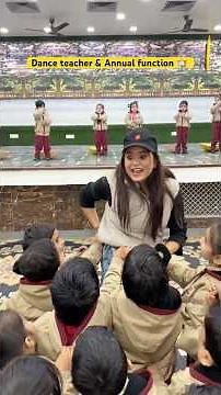 Dance teacher & Annual function 🏫 #shorts #sejalgabashorts #school #teacher