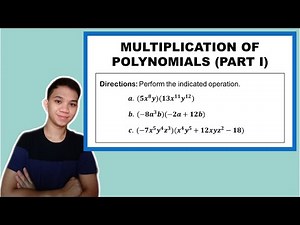 [TAGALOG] Grade 7 Math Lesson: OPERATIONS ON POLYNOMIALS: HOW TO MULTIPLY POLYNOMIALS? PART I