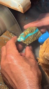 542K views · 5K reactions | Feroza Gemstone Cutting | Blue Light Gemstones | Facebook