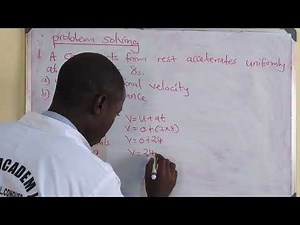 Linear motion - physics