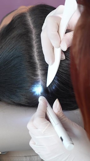 ASMR Scalp Check Experience: Relaxing Hair Care