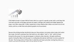 dot matrix printer.pdf - Print Technology And DTP - Notes - Teachmint