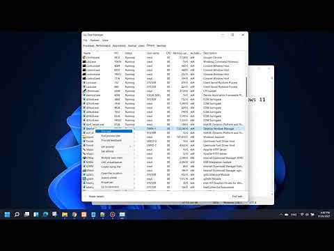 How to fix "Desktop Window Manager load high memory" on Windows 11