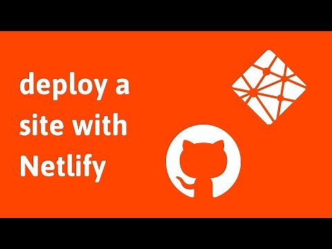 Deploy a website on Netlify with Github