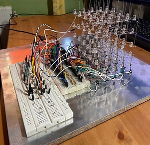 Cubo de LEDs - Proyectos con Arduino.