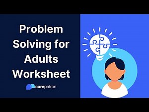 Problem Solving for Adults Worksheets