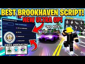 Brookhaven RP Script [🏡BEST] - *Get All Items & More* ROBLOX