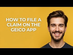 How to File a Claim on The Geico App - GUIDE!