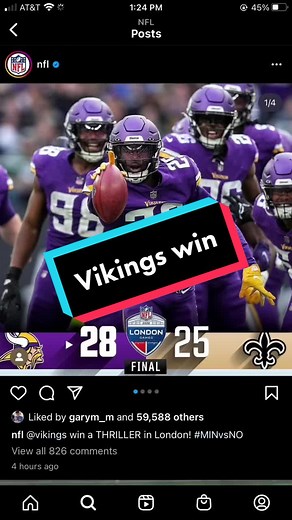 Thrilling Victory: Vikings Beat Saints in London