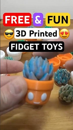 😱 3 FREE 3D Printed Fidgets You NEED to Try!