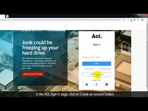 How to Create an AOL Mail Account :Tutorial