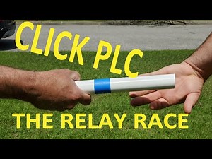 Learn PLC programming with the CLICK. (Click 7). The relay race.