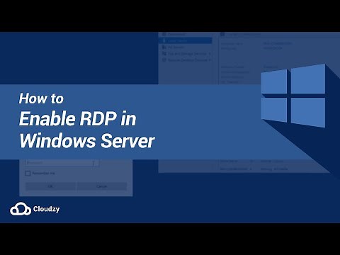 How to Enable RDP in Windows Server?
