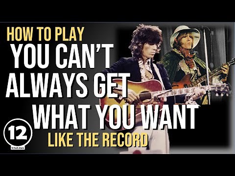 You Can't Always Get What You Want - The Rolling Stones | Guitar Lesson