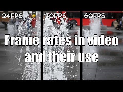 Difference in Frame rates 24fps vs 30fps vs 60fps | AVI