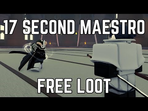 former wr 17 second maestro speedrun | Deepwoken