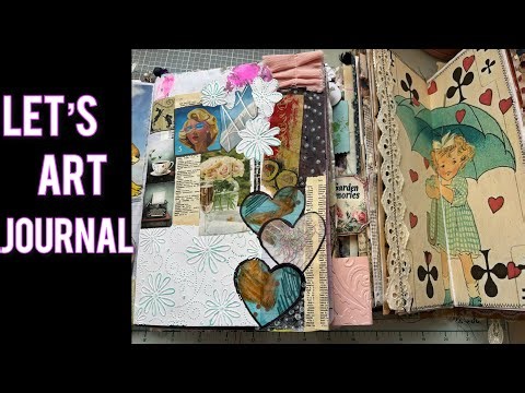 How I Junk Journal, Glue Book in a Composition Notebook 