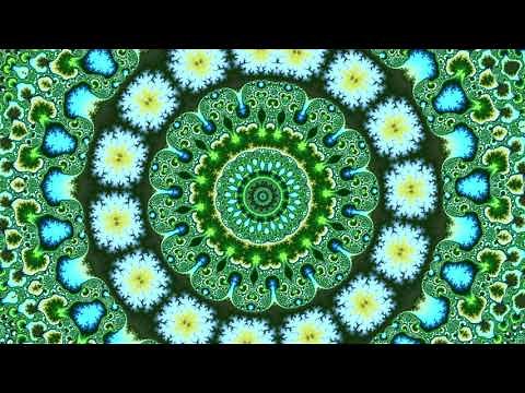 Attract Positive Thought - 4K Psychedelic Visuals Mandala Healing - Psyart Trippy Video
