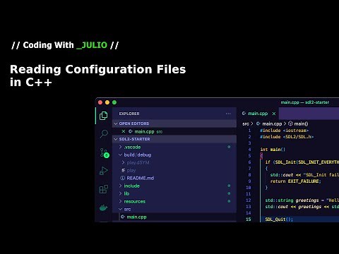 How to Read Configuration Files in C++