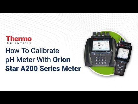 How To Calibrate pH Meter With Thermo Scientific Orion Electrode