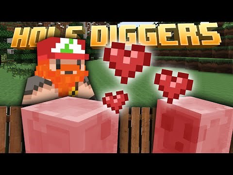 Minecraft - Breeding Pink Slimes - Hole Diggers 41