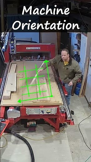 CNC Basics, step 1 machine orientation